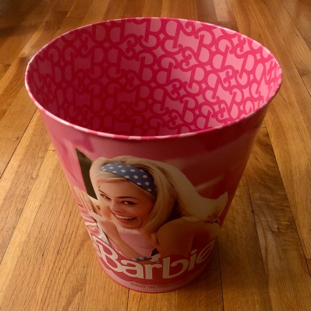 Barbie Movie Popcorn Tin (Margot Robbie Version)